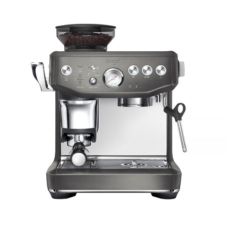 Sage Siebträgermaschine The Barista Express Impress Grau