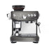 Sage Siebträgermaschine The Barista Express Impress Grau