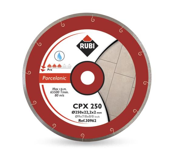 RUBI DIAMANTSCHEIBE CPX 200 x 25,4 mm PRO, FÜR PORZELLANFLIESEN