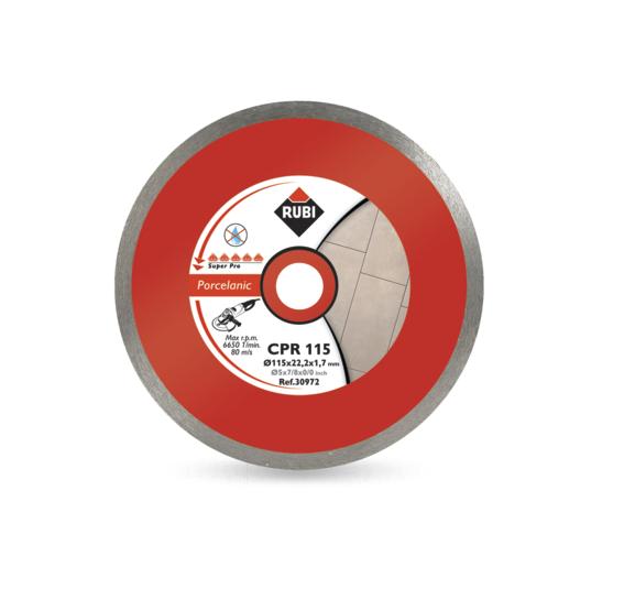 RUBI DIAMOND DISC CPR 125 SUPERPRO FÜR PORZELLANFLIESEN