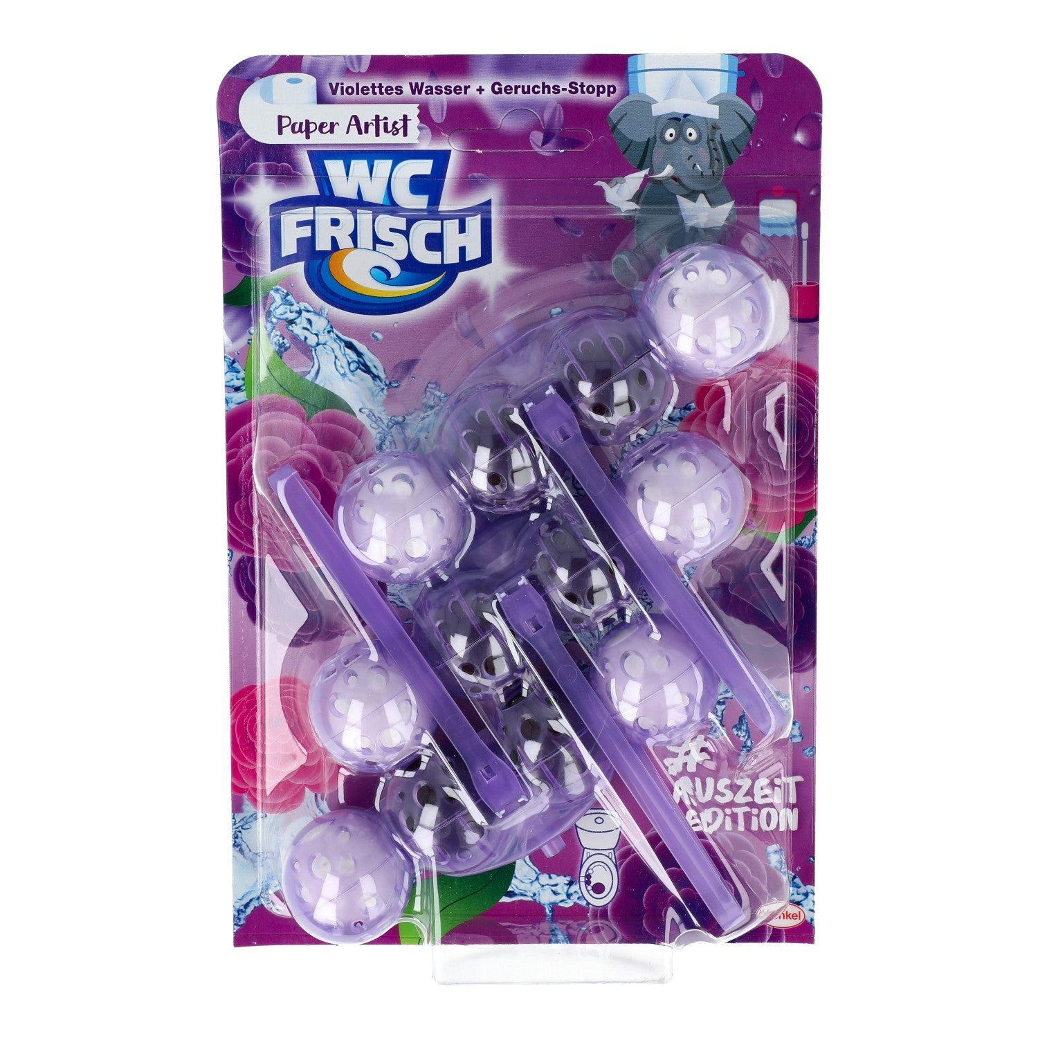 WC FRISCH - Wc Frisch, WC Frisch Kraft Aktiv Paper Artist, Toilettenaufhänger, 3x 50g