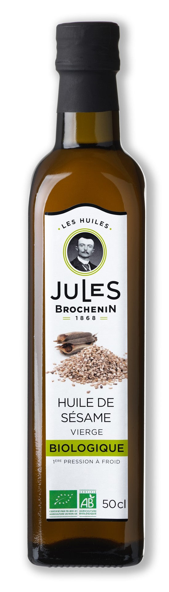 NATÜRLICHES BIO-SESAMÖL 500 ml - JULES BROCHENIN
