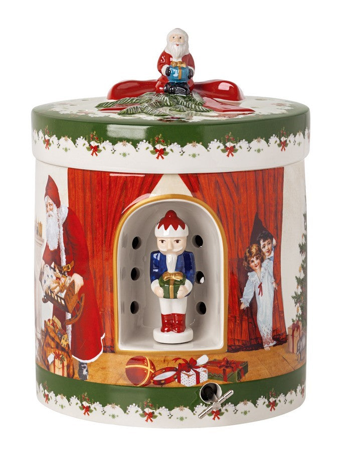 VILLEROY & BOCH Geschenkbox großes rundes Weihnachtsspielzeug