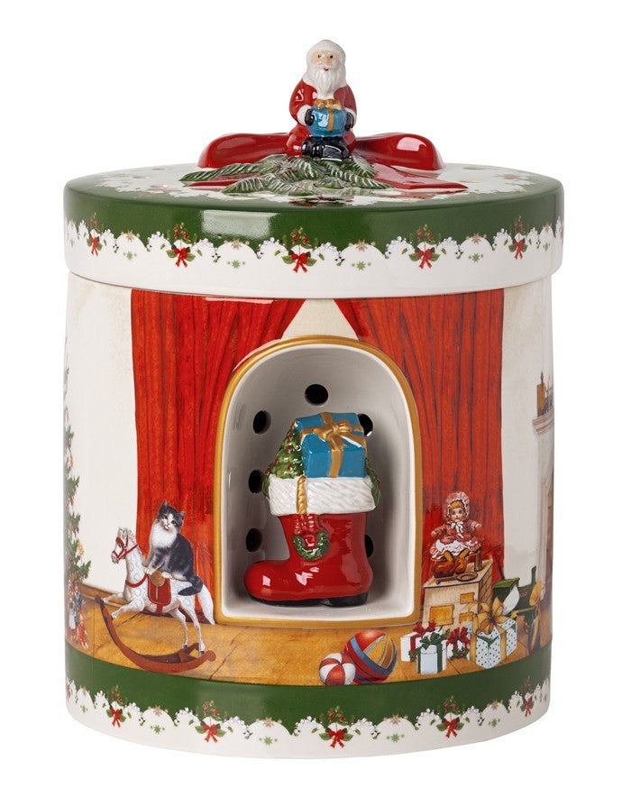 VILLEROY & BOCH Geschenkbox großes rundes Weihnachtsspielzeug