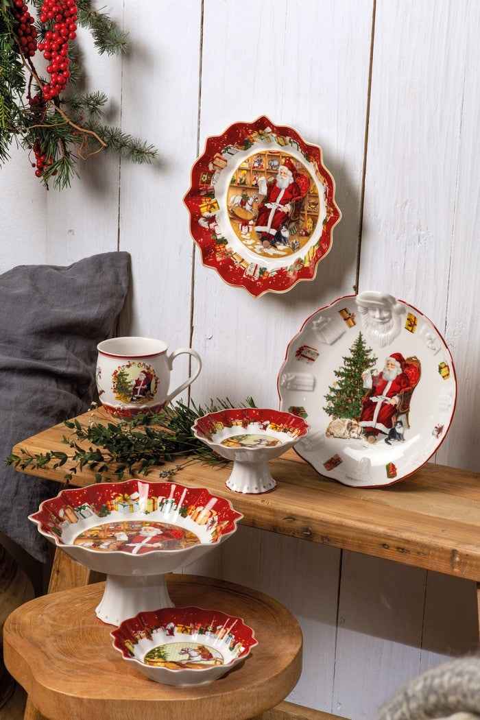 VILLEROY & BOCH Schüssel mit Relief NIkolaus Toy's Delight