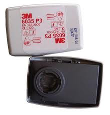3M STAUBFILTER P3 6035 2 Stk.