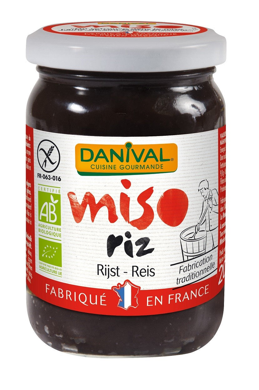 MISO-REIS (SOJA- UND REISPASTE) GLUTENFREI BIO 200 g - DANIVAL