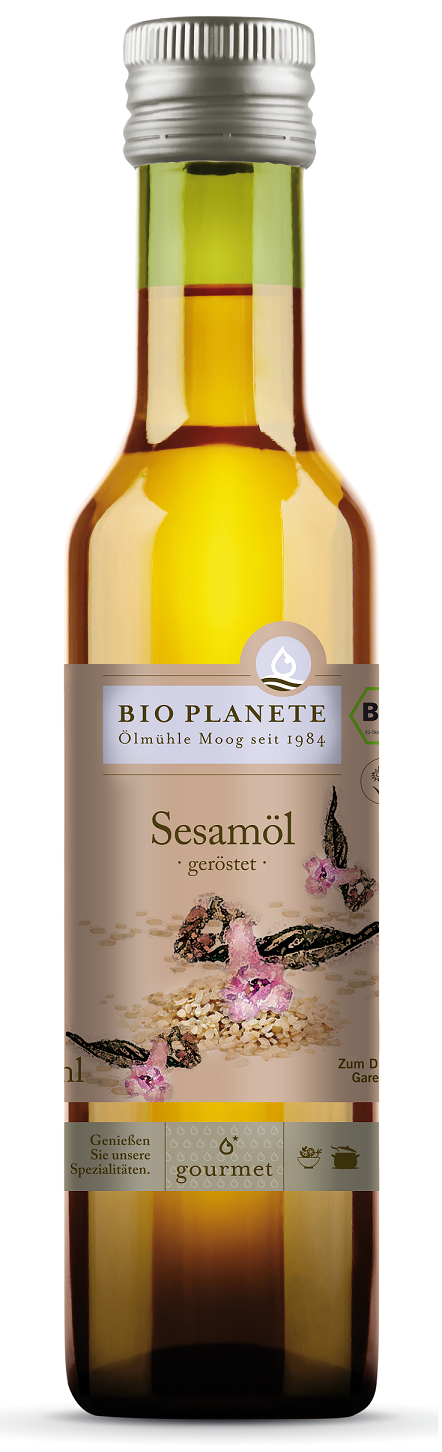 SESAMÖL (AUS GERÖSTETEN SAMEN) BIO 100 ml - BIO PLANETE