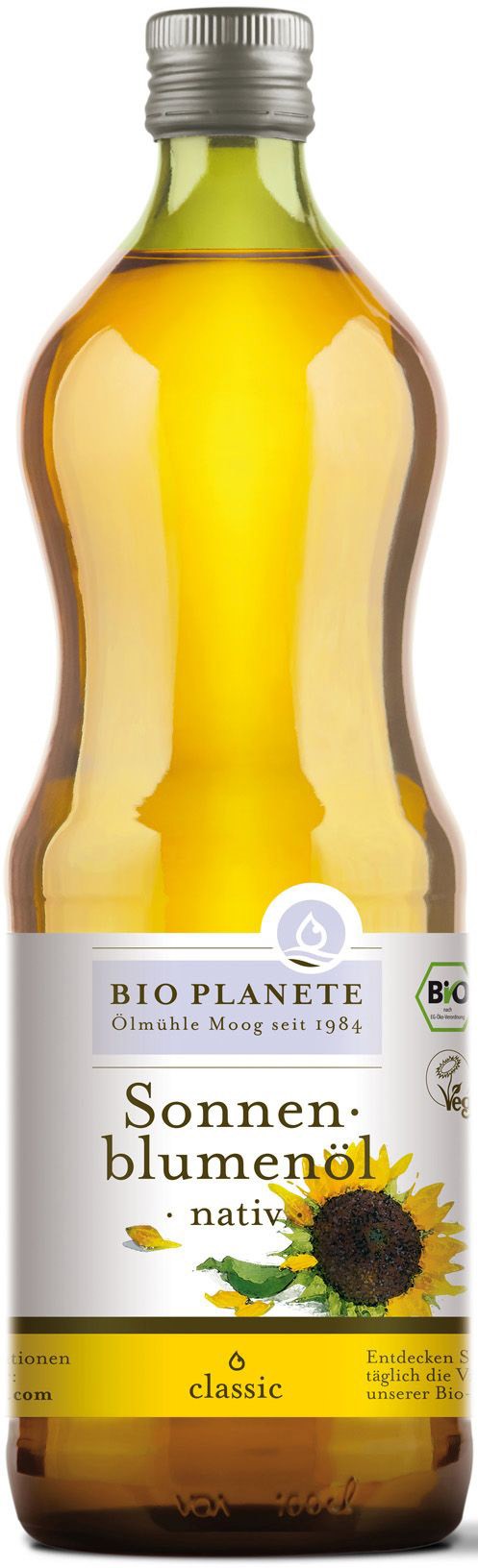 KALTGEPRESSTES SONNENBLUMENÖL, BIO 1 L - BIO PLANETE