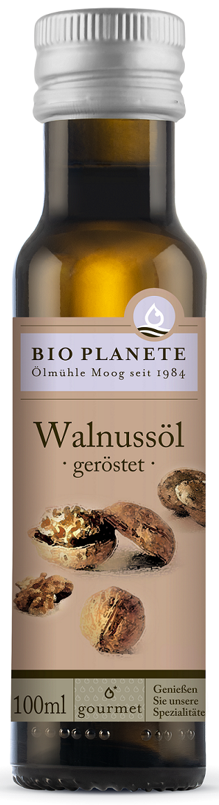 WALNUSSÖL (AUS GERÖSTETEN NÜSSEN) BIO 100 ml - BIO PLANETE