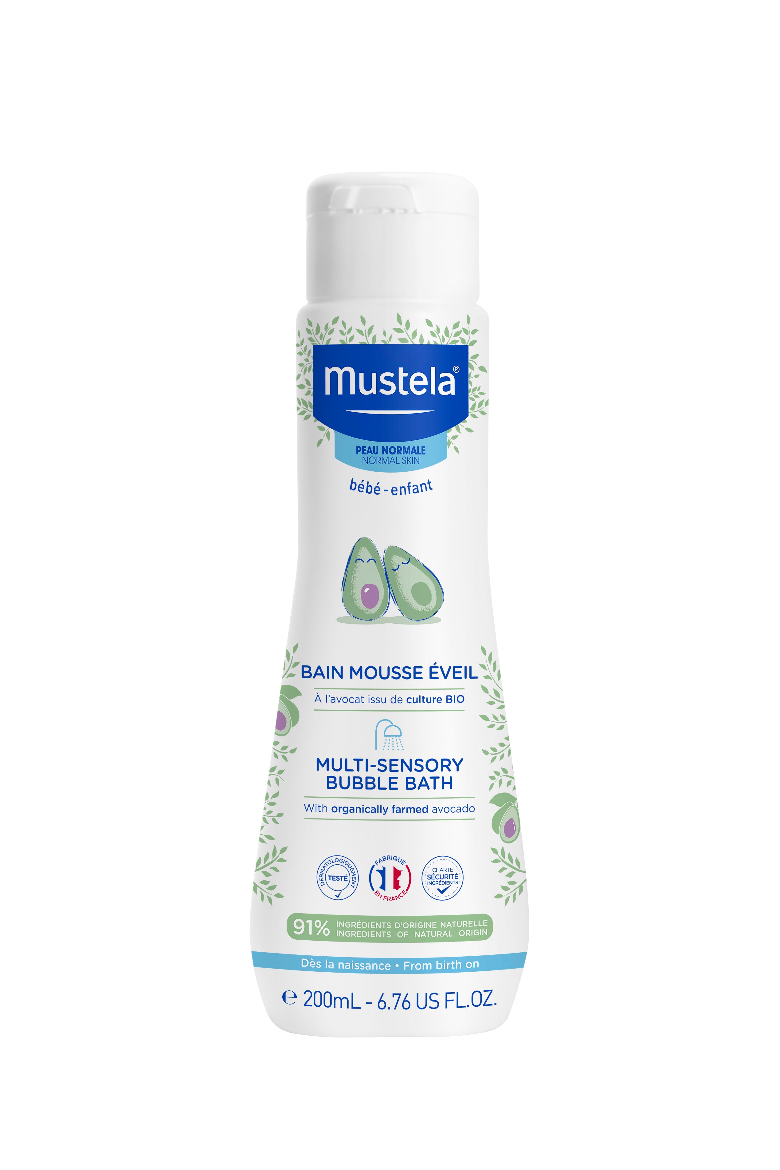 LABORATOIRES EXPANSCIENCE - Mustela, Schaumbadflüssigkeit, 200 ml
