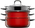 WMF MF Topfset FTec Compact 3-tlg. rot