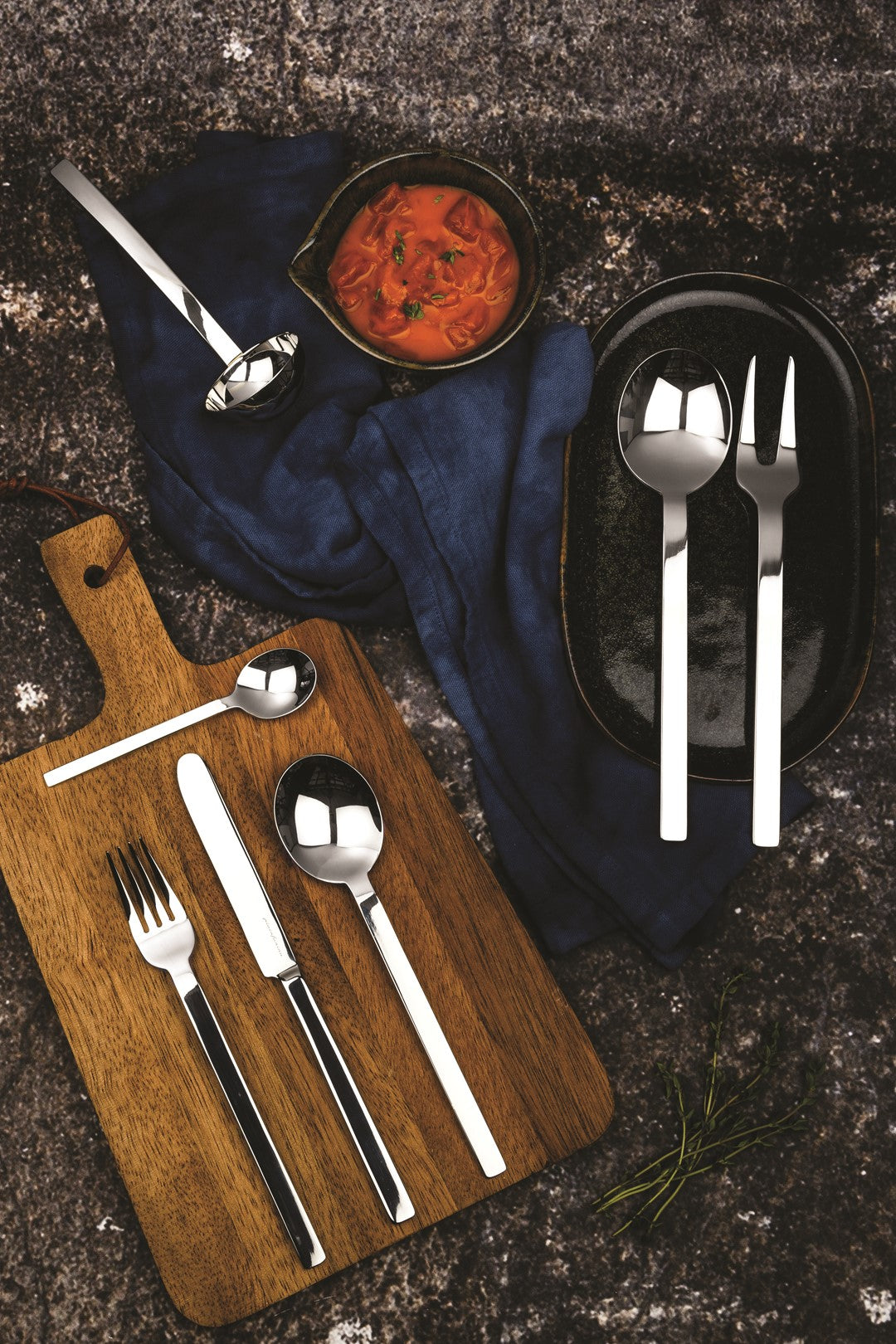 MEPRA STILE BY PININFARINA Servierbesteck Set Stile Box 2 tlg.