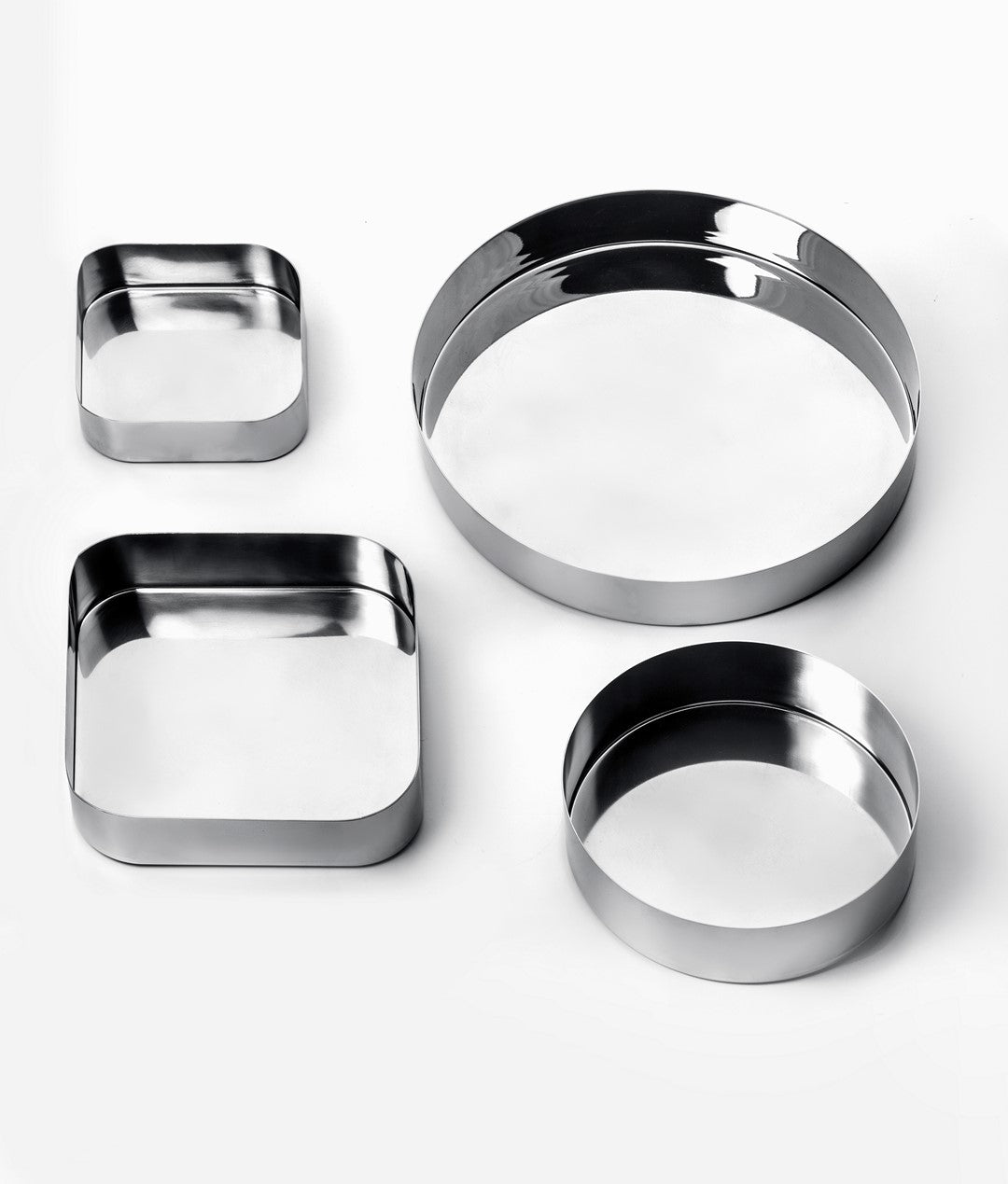 MEPRA STILE BY PININFARINA Qudratisches Tablett Stile 1,5cm