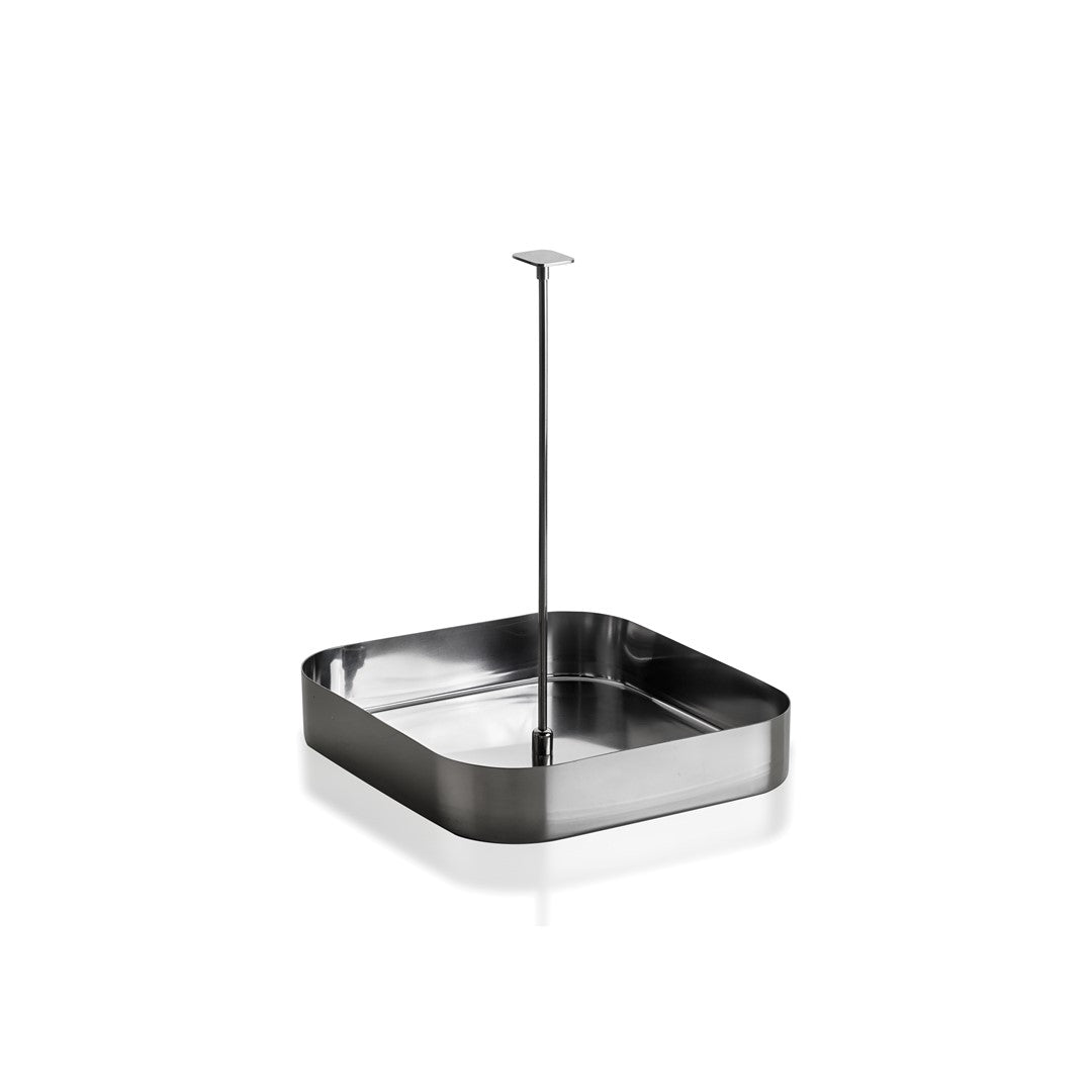 MEPRA STILE BY PININFARINA Quadratisches Tablett mit Griff Stile 1,5cm