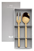MEPRA STILE BY PININFARINA Servierbesteck Set Stile Gift Oro 2 tlg.
