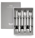 MEPRA STILE BY PININFARINA Kuchengabel Set Stile Gift Oro Ice 6 tlg
