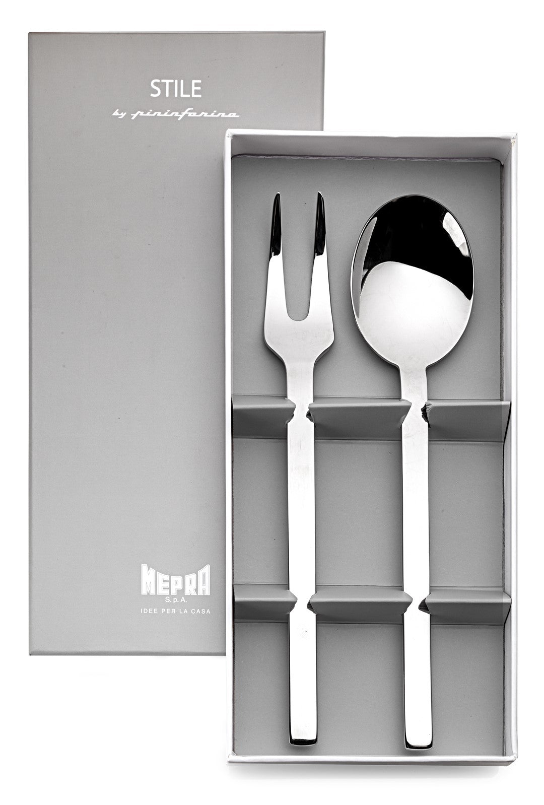 MEPRA STILE BY PININFARINA Servierbesteck Set Stile Gift Oro Nero 2 tlg.
