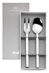 MEPRA STILE BY PININFARINA Servierbesteck Set Stile Gift Oro Nero 2 tlg.
