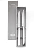 MEPRA STILE BY PININFARINA Steakmesser Set Stile Gift Oro Nero 2 Stk.