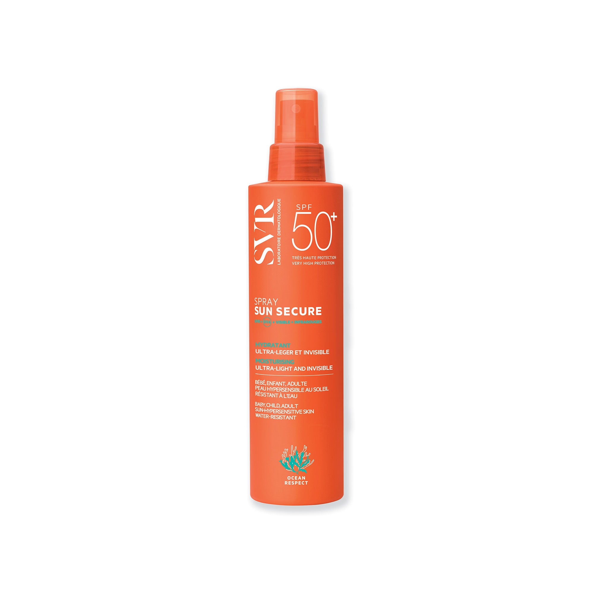 SVR - SVR, Sun Secure, biologisch abbaubarer schützender Milchnebel, LSF 50+, 200 ml