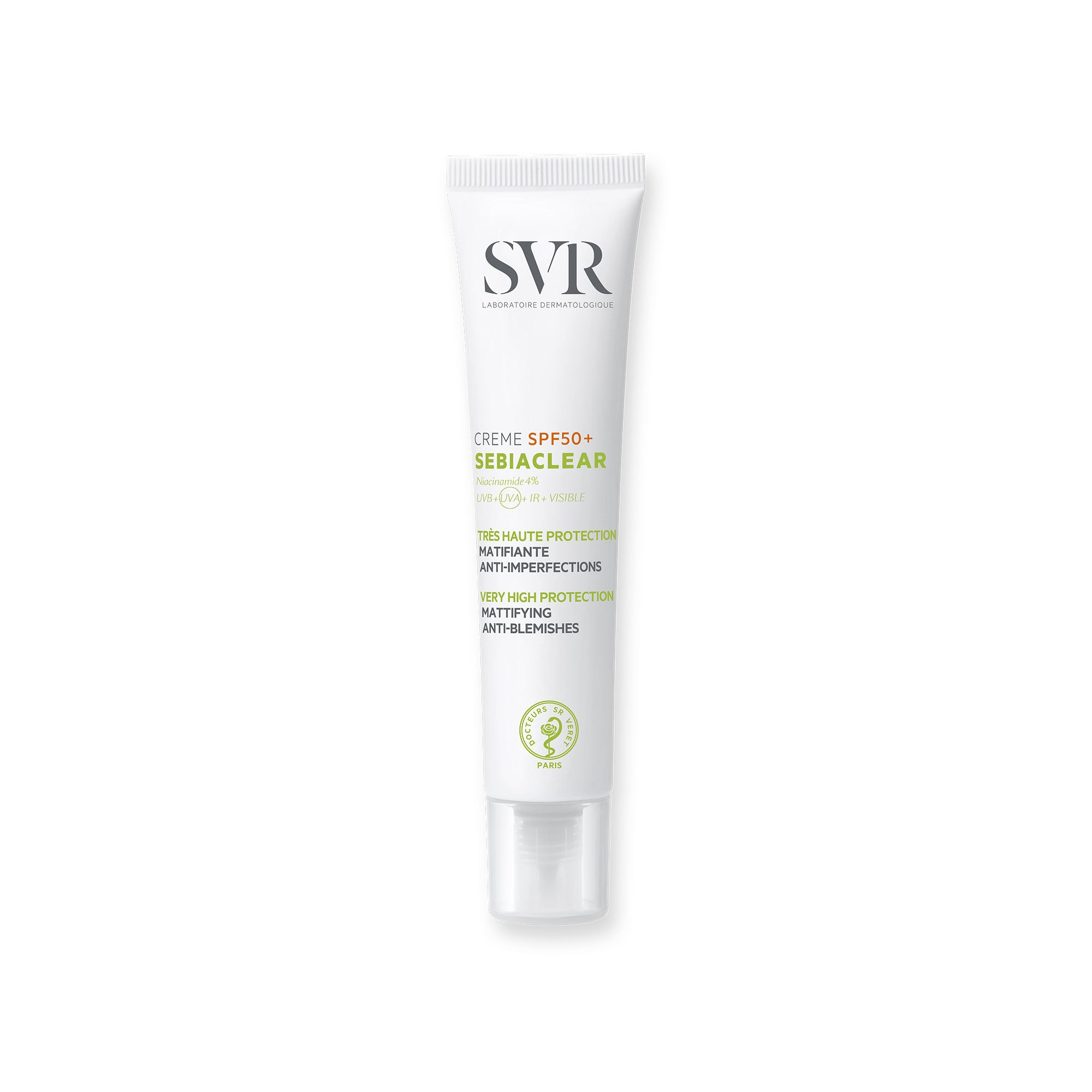 SVR - SVR Sebiaclear, Creme LSF 50+ Sehr hoher Schutz, 40 ml