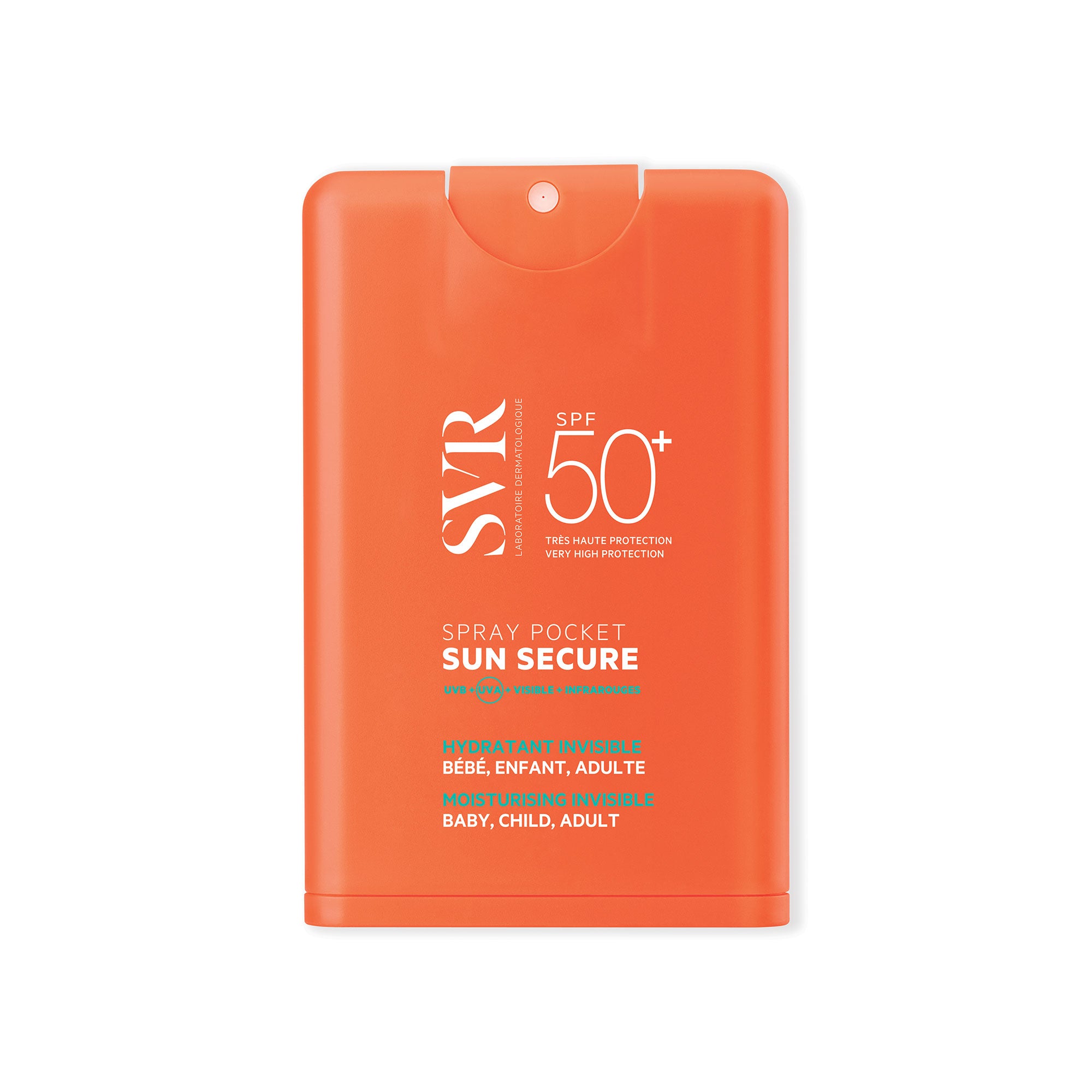 SVR - SVR Sun Secure Pocket Transparentes Spray SPF 50+, 20 ml