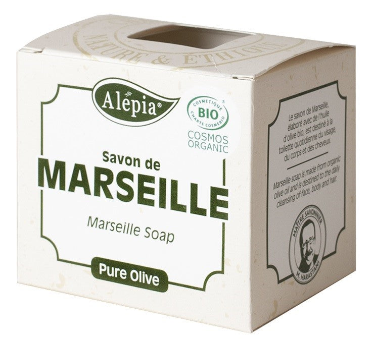 MARSILLE SEIFENSTÜCK OLIVE ECO 200 g - ALEPIA
