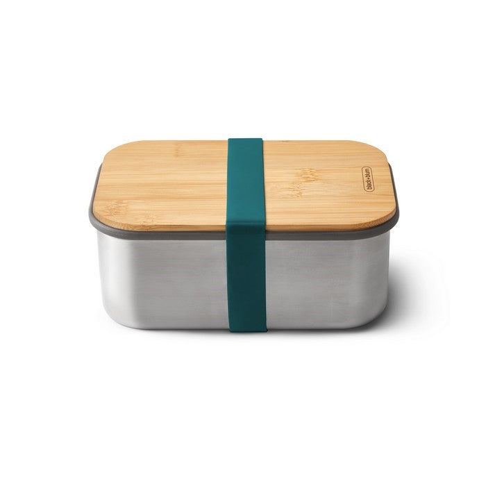 BLACK+BLUM Sandwichbox L Meeresblau