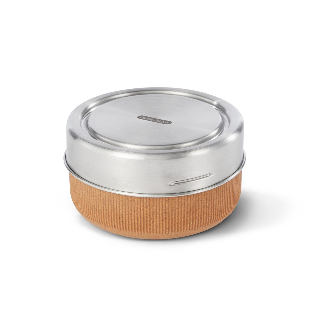 BLACK+BLUM LunchSchüssel aus Glas L Beige