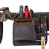 AWTOOLS PROFESSIONAL FITTING GÜRTEL 11 TASCHEN GLATTE SCHWARZE LINIE