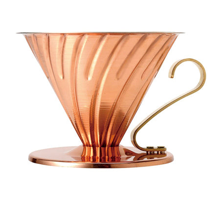 Hario Metall Kaffeefilter V60-02 Kupfer-Gold