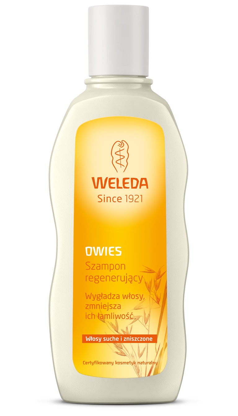 SHAMPOO FÜR TROCKENES UND BESCHÄDIGTES HAAR MIT HAFER ECO 190 ml - WELEDA