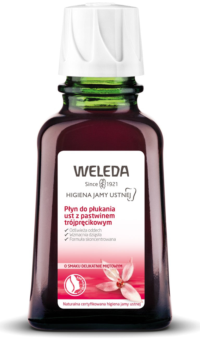 MUNDSPÜLUNG MIT DREI STAMMER PASSION ECO 50 ml - WELEDA