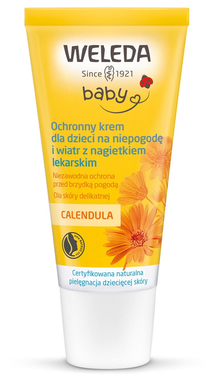 KINDERGESICHTSCREME GEGEN SCHLECHTES WETTER UND WIND MIT RINGELBLUME ECO 30 ml - WELEDA