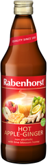 ALKOHOLFREIER GEMAHLTER APFEL - INGWER - BIO LINK HONIG 750 ml - RABENHORST (SAISONPRODUKT)