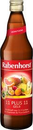 MULTIFRUCHTSAFT (GELB) MULTIVITAMIN 11 PLUS 11 NFC 750 ml - RABENHORST