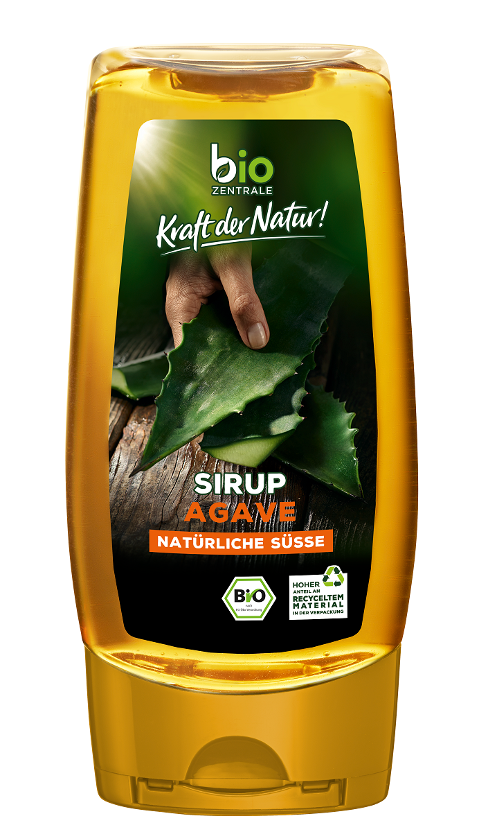 GLUTENFREIER AGAVENSIRUP BIO 350 g (250 ml) - BIO ZENTRALE