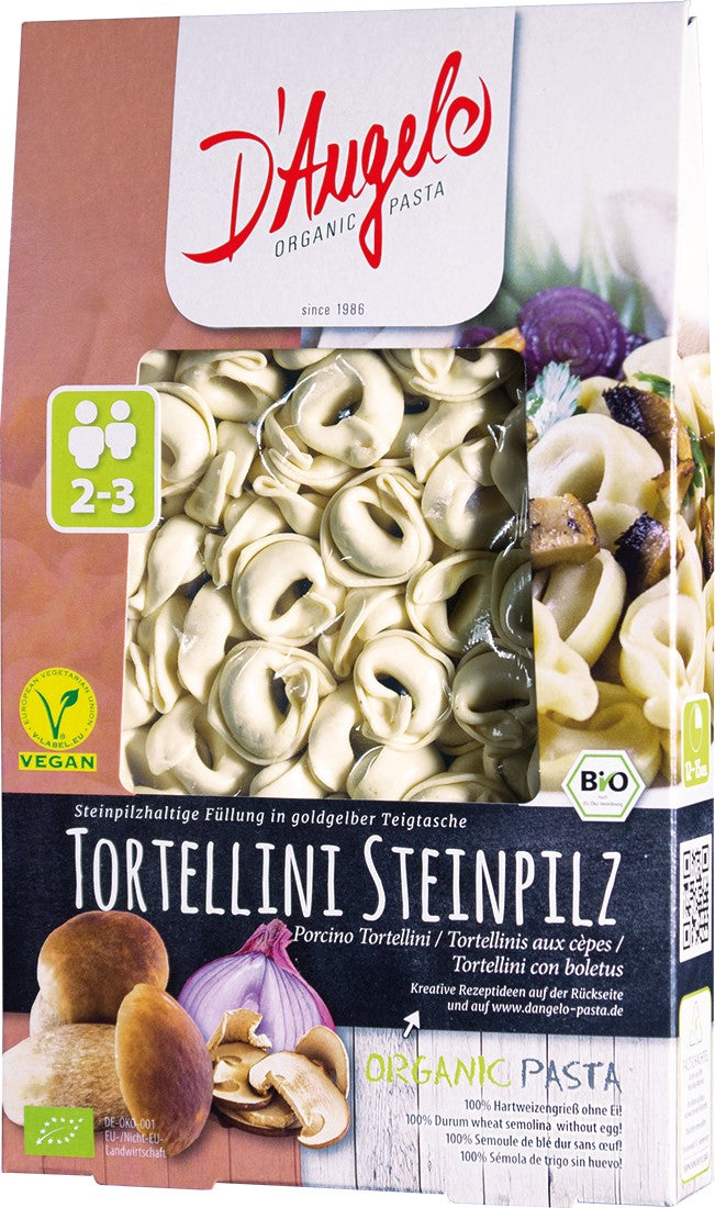 BIO-TORTELLINI MIT EIMER 250 g - D`ANGELO