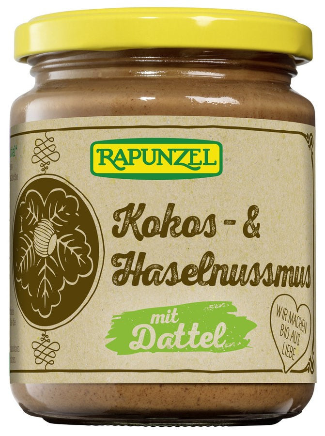 KOKOSNUSS- UND NUSSCREME MIT BIO-DATTELN 250 g - RAPUNZEL