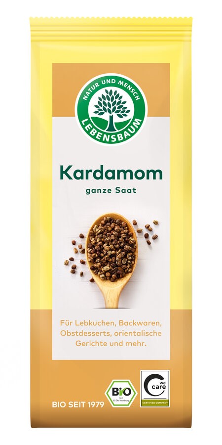 KARDAMOMKÖRNER BIO 50 g - LEBENSBAUM