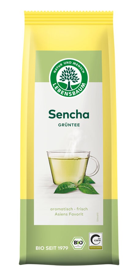 SENCHA-BLATT-GRÜNER TEE, BIO, 75 g - LEBENSBAUM
