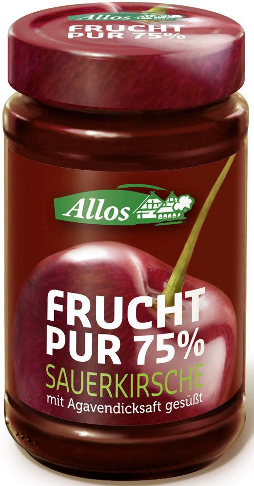 KIRSCHMOUSSE (75 % FRUCHT) BIO 250 g - ALLOS