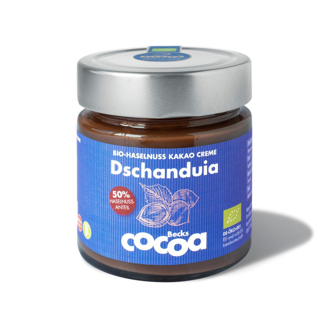 GLUTENFREIE KAKAO-HASELNUSSCREME BIO 200 g - BECKS COCOA