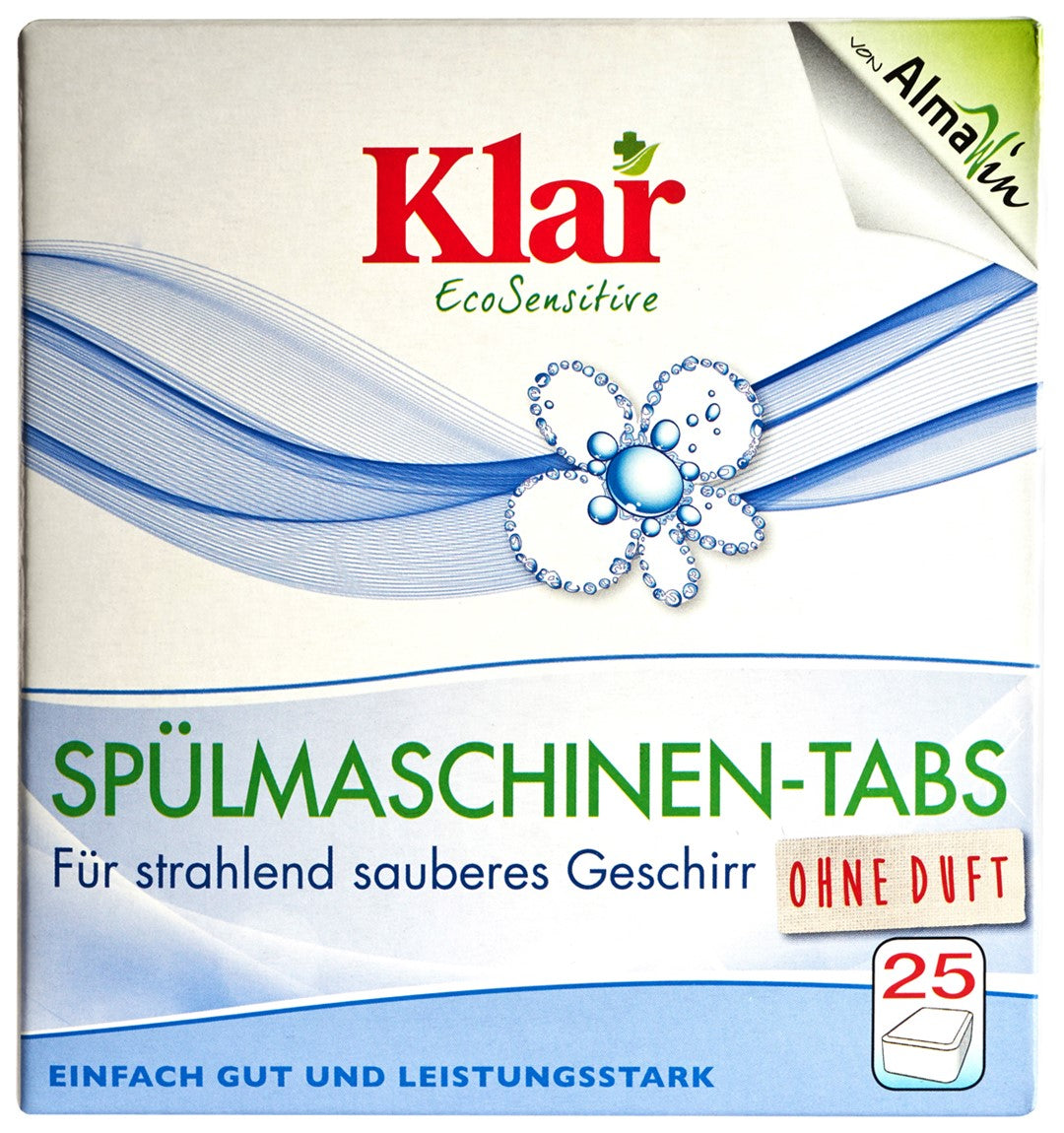 ECO-SPÜLTABLETTEN (25 Stk.) - KLAR