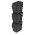 KEDEN SORTIBOX ABFALLBEHÄLTER 25L SET 3 – SCHWARZ RECYCLING