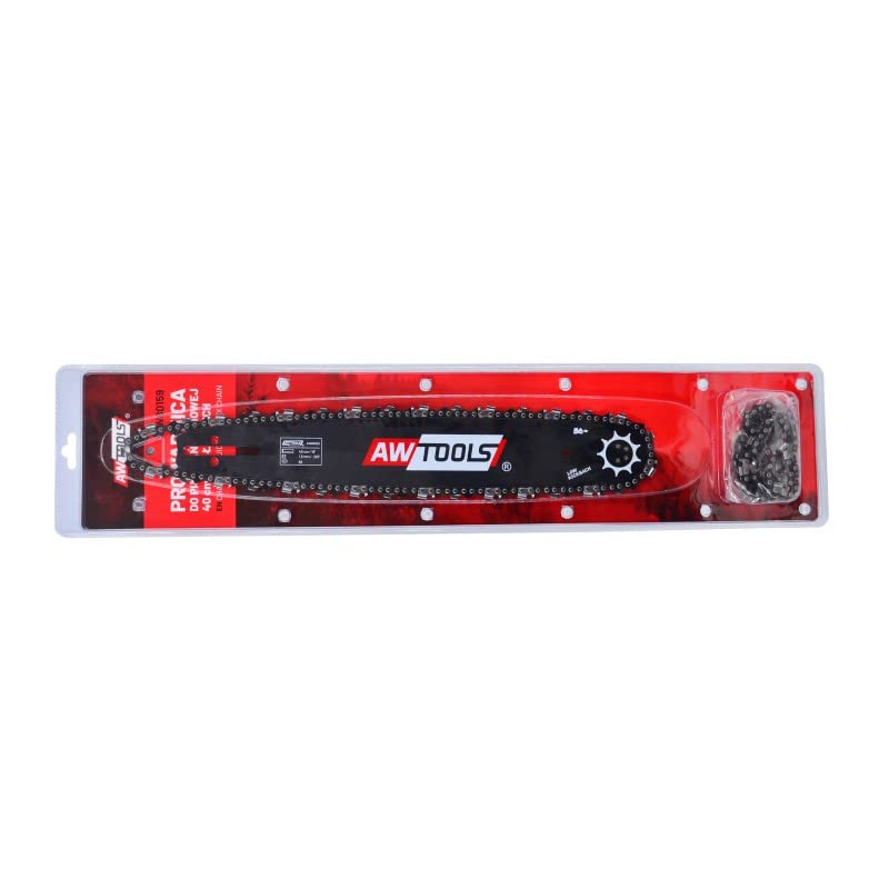 AWTOOLS FÜHRUNGSSTANGE+2xKETTE 37,5 cm/64/325"/1,5 FÜR HUSQVARNA / BLACK LINE