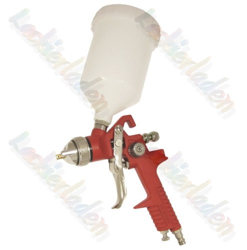 SPRITZPISTOLE MIT OBERBEHÄLTER SPEEDWAY HP 1,8 mm ROT HOCHDRUCK