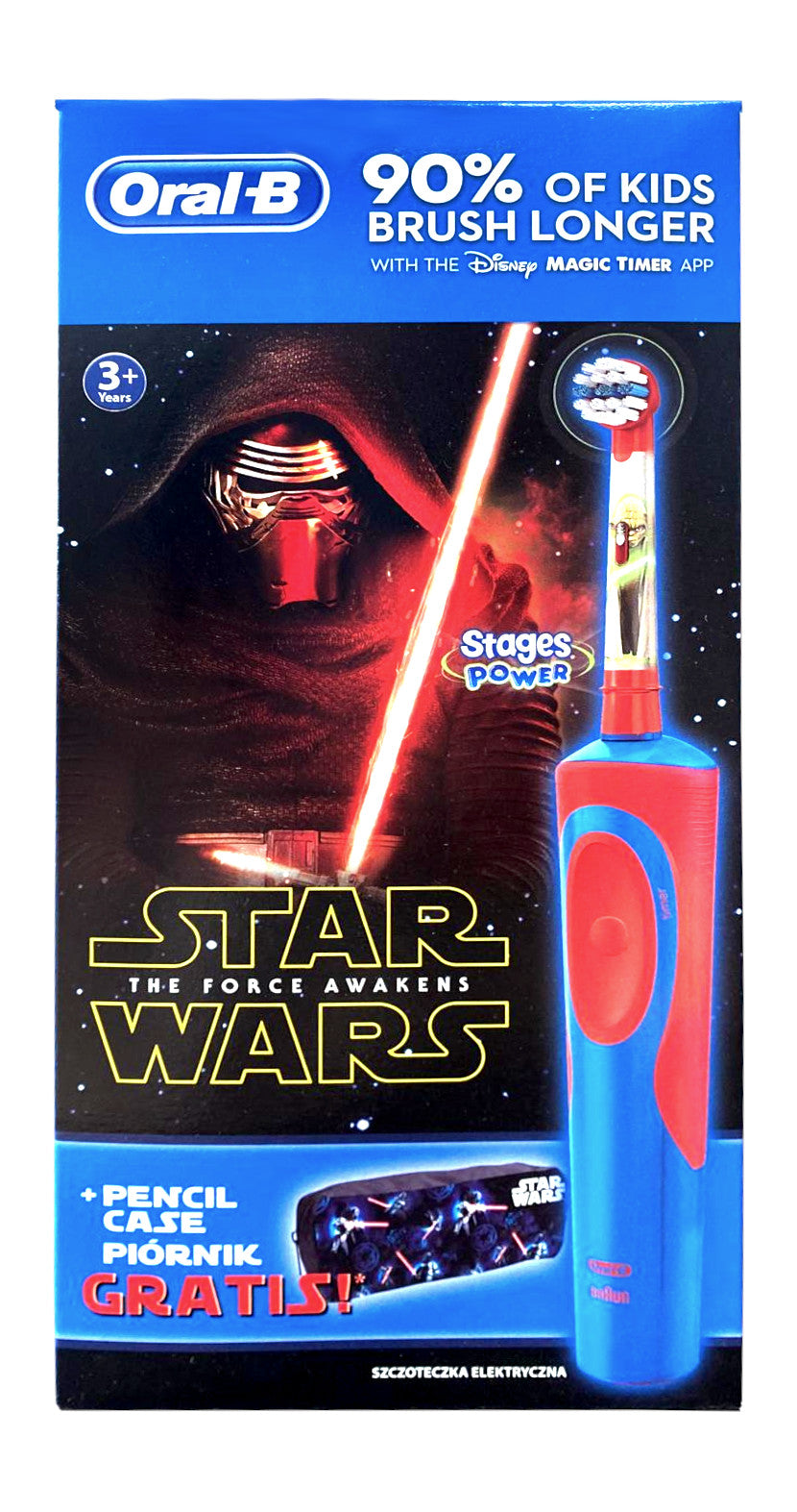 PROCTER & GAMBLE - Oral-B Vitality Star Wars elektrische Zahnbürste + Federmäppchen 1 Stück