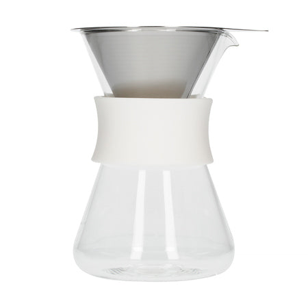 Hario  Glas Kaffeezubereiter Weiß